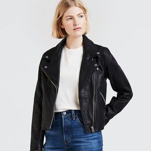 COPY - Genuine Levis Moto Leather Jacket